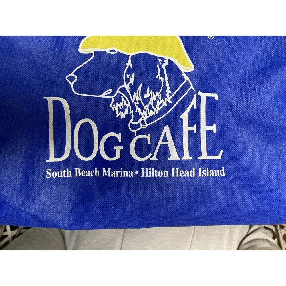 The Salty Dog Cafe South Beach Marina Hilton Head Island Souvenir Tote Bag